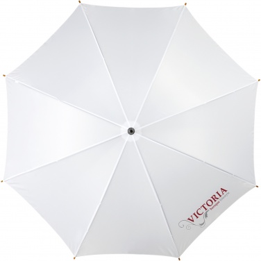 Logotrade promotional item image of: Kyle 23" auto open umbrella wooden shaft and handle