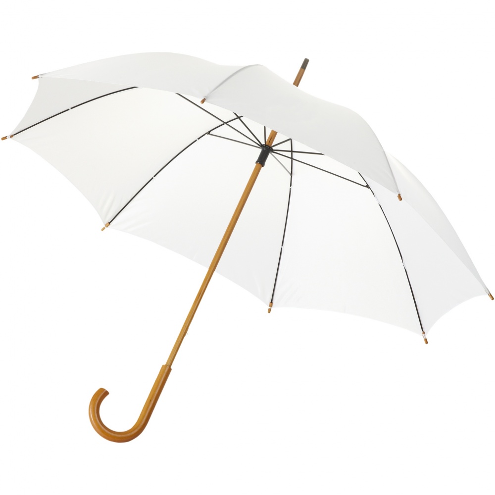 Logotrade promotional gift image of: Jova 23" umbrella with wooden shaft and handle