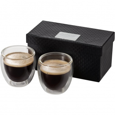Logotrade promotional items photo of: Boda 2-piece glass espresso cup set
