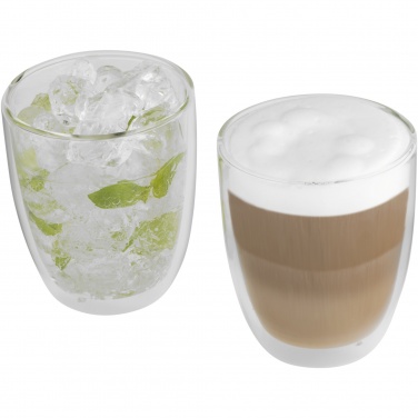 Logo trade promotional merchandise picture of: Boda 2-piece glass set
