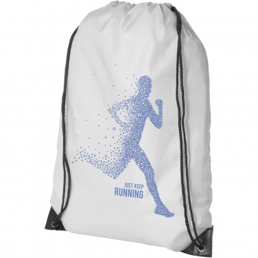 Logo trade promotional items image of: Oriole premium drawstring bag 5L