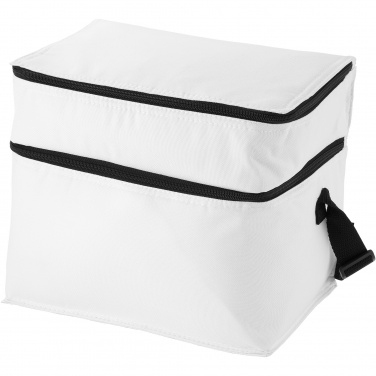 Logo trade advertising products image of: Oslo 2-zippered compartments cooler bag 13L
