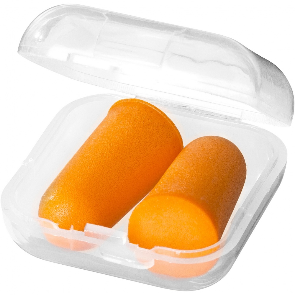 Logo trade promotional gift photo of: Serenity earplugs with travel case