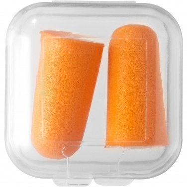 Logo trade advertising product photo of: Serenity earplugs with travel case