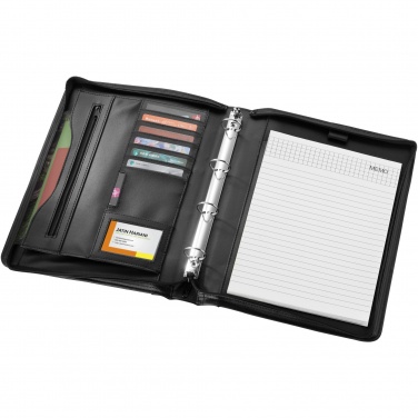 Logo trade promotional merchandise picture of: Ebony A4 briefcase portfolio