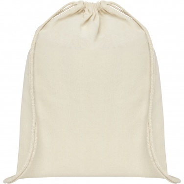 Logotrade promotional product image of: Oregon 100 g/m² cotton drawstring bag 5L