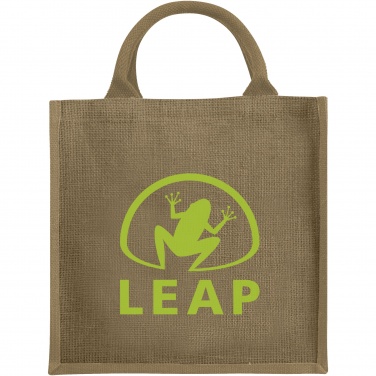 Logotrade promotional merchandise picture of: Chennai jute tote bag 16L
