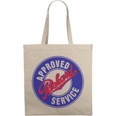 Logo trade corporate gift photo of: Odessa 220 g/m² cotton tote bag 13L
