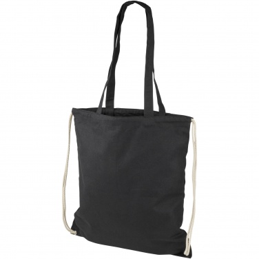 Logo trade promotional item photo of: Eliza 240 g/m² cotton drawstring bag 6L