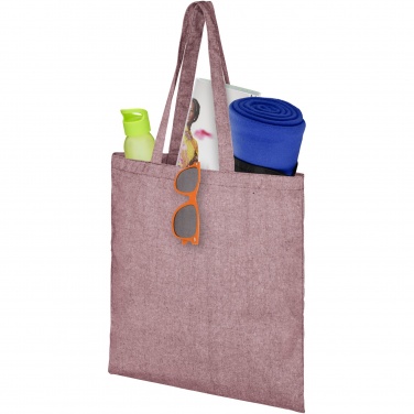 Logo trade advertising products picture of: Pheebs 150 g/m² recycled tote bag 7L