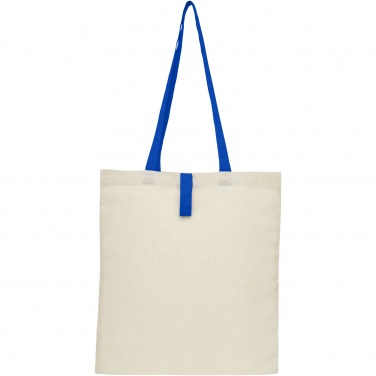 Logo trade corporate gift photo of: Nevada 100 g/m² cotton foldable tote bag 7L