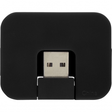Logo trade promotional merchandise photo of: Gaia 4-port USB hub