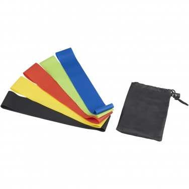 Logo trade corporate gifts image of: Crane resistance elastic fitness bands