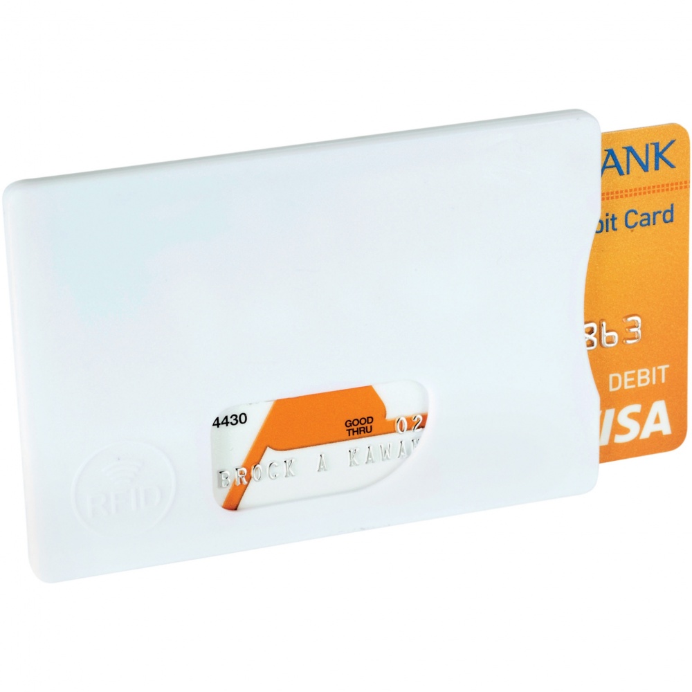 Logo trade promotional items image of: Zafe RFID credit card protector