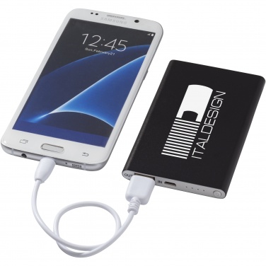 Logo trade promotional merchandise picture of: Pep 4000 mAh power bank