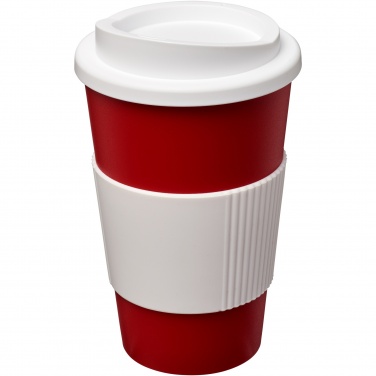 Logo trade promotional products picture of: Americano® 350 ml insulated tumbler with grip