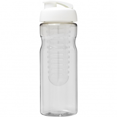 Logotrade promotional item picture of: H2O Active® Base 650 ml flip lid sport bottle & infuser