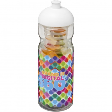 Logotrade promotional gift image of: H2O Active® Base 650 ml dome lid sport bottle & infuser