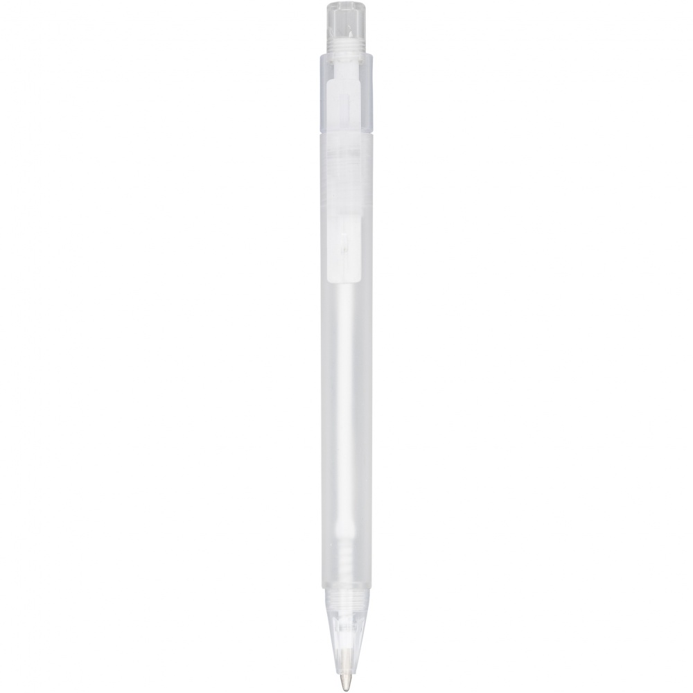 Logo trade promotional gifts picture of: Calypso frosted ballpoint pen