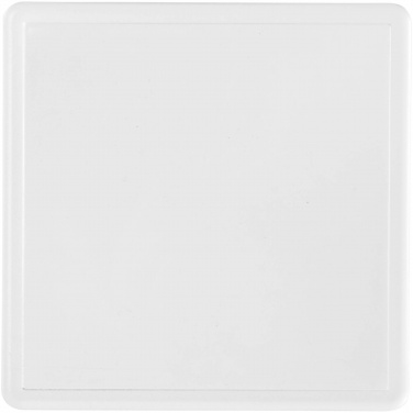 Logotrade promotional merchandise image of: Ellison square plastic coaster with paper insert