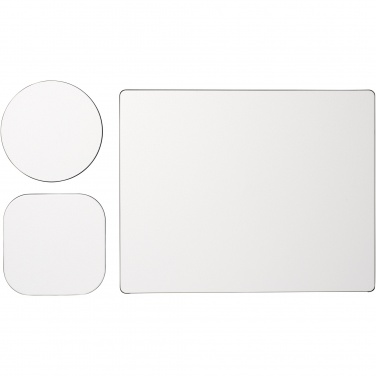 Logo trade promotional items picture of: Brite-Mat® mouse mat and coaster set combo 1