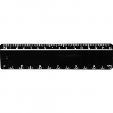 Logotrade advertising products photo of: Terran 15 cm ruler from 100% recycled plastic