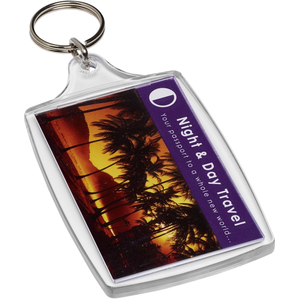 Logotrade promotional product picture of: Orca L4 large keychain