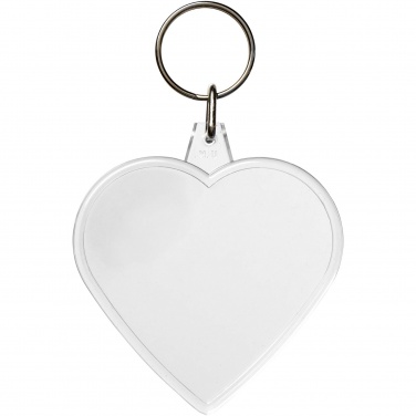 Logotrade promotional product image of: Combo heart-shaped keychain