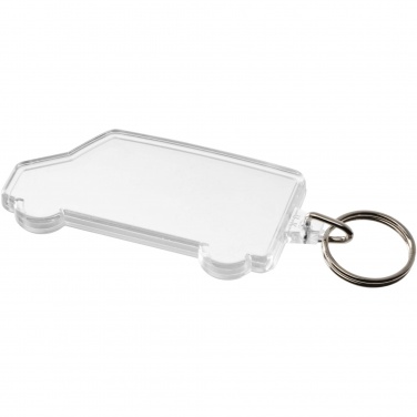 Logo trade promotional item photo of: Combo van-shaped keychain
