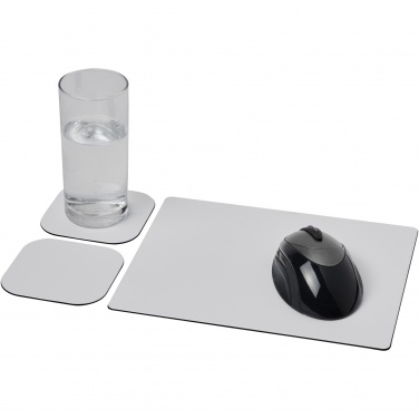 Logotrade promotional items photo of: Brite-Mat® mouse mat and coaster set combo 3