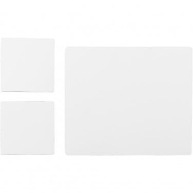 Logotrade advertising product picture of: Q-Mat® mouse mat and coaster set combo 3