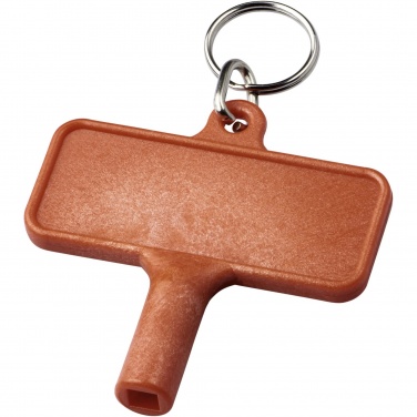 Logo trade promotional item photo of: Largo plastic radiator key with keychain