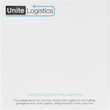 Logo trade business gifts image of: Sticky-Mate® large square sticky notes 100x100mm