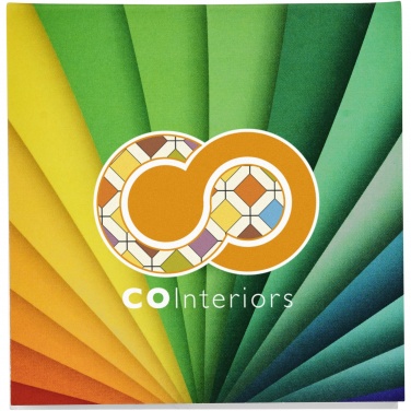 Logotrade promotional product image of: Sticky-Mate® soft cover squared sticky notes 75x75mm