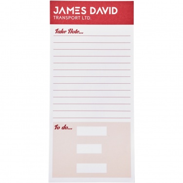 Logo trade promotional merchandise picture of: Desk-Mate® 1/3 A4 notepad