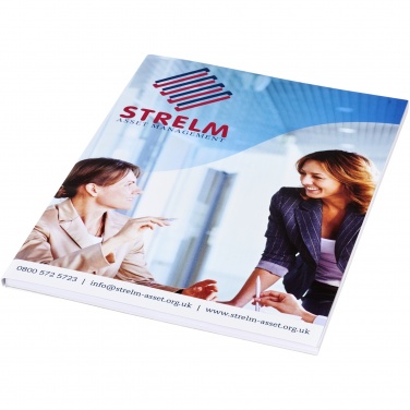 Logotrade advertising products photo of: Desk-Mate® A5 notepad wrap over cover