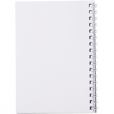 Logo trade advertising product photo of: Desk-Mate® spiral A6 notebook PP cover