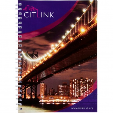 Logotrade corporate gift picture of: Desk-Mate® spiral A4 notebook