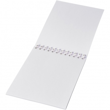 Logo trade promotional product photo of: Desk-Mate® spiral A6 notebook