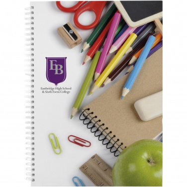 Logotrade promotional giveaway picture of: Wire-o A4 notebook hard cover