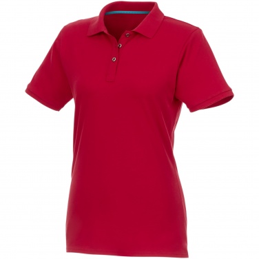 Logotrade promotional giveaways photo of: Beryl short sleeve women's organic recycled polo