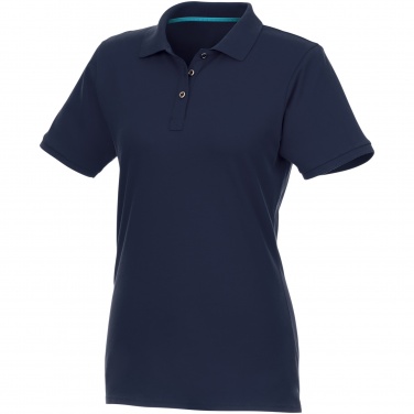 Logotrade advertising products photo of: Beryl short sleeve women's organic recycled polo
