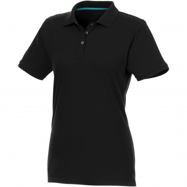 Logotrade business gifts photo of: Beryl short sleeve women's organic recycled polo