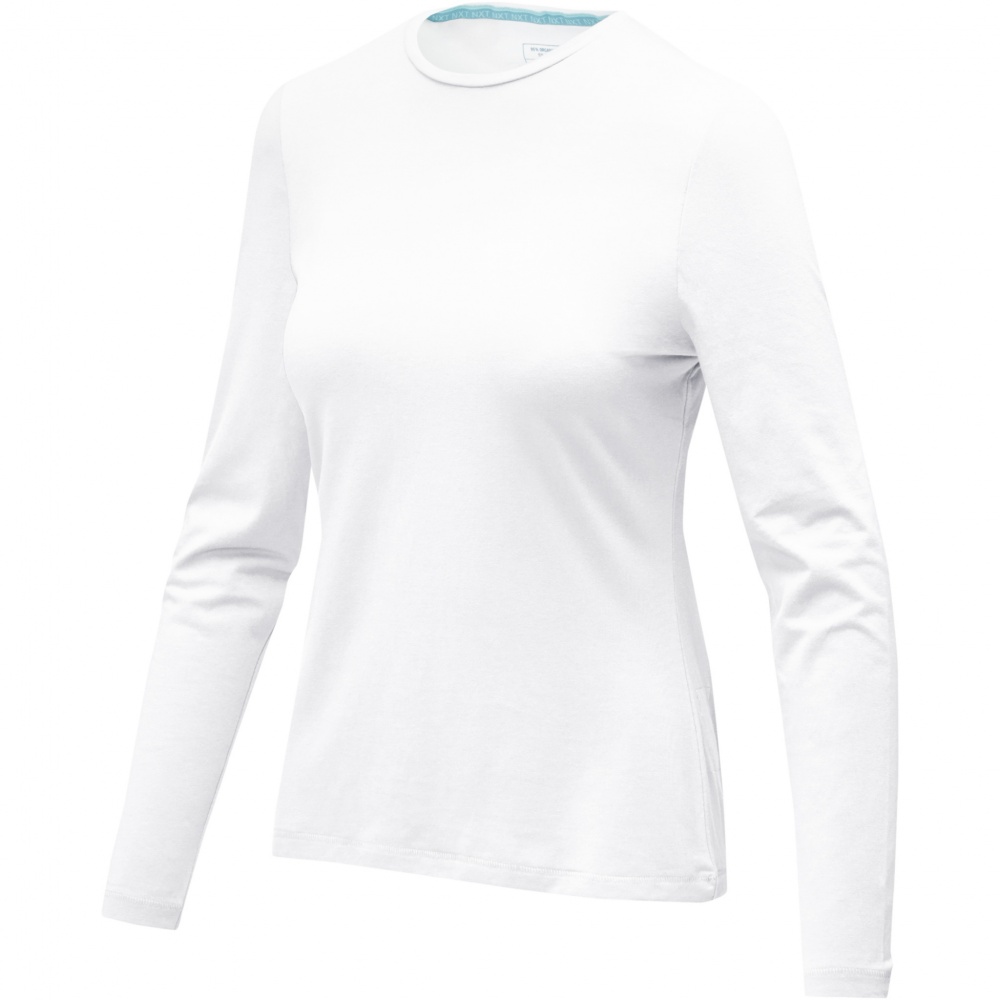 Logotrade promotional item picture of: Ponoka long sleeve women's organic t-shirt