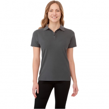 Logo trade promotional item photo of: Helios short sleeve women's polo