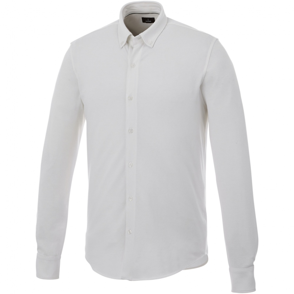 Logotrade corporate gift picture of: Bigelow long sleeve men's pique shirt