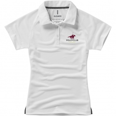 Logo trade promotional gifts image of: Ottawa short sleeve women's cool fit polo