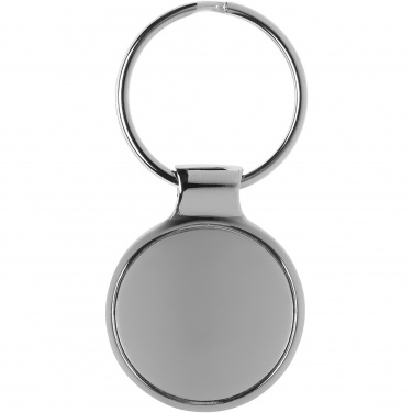 Logo trade corporate gifts image of: Orlene round keychain