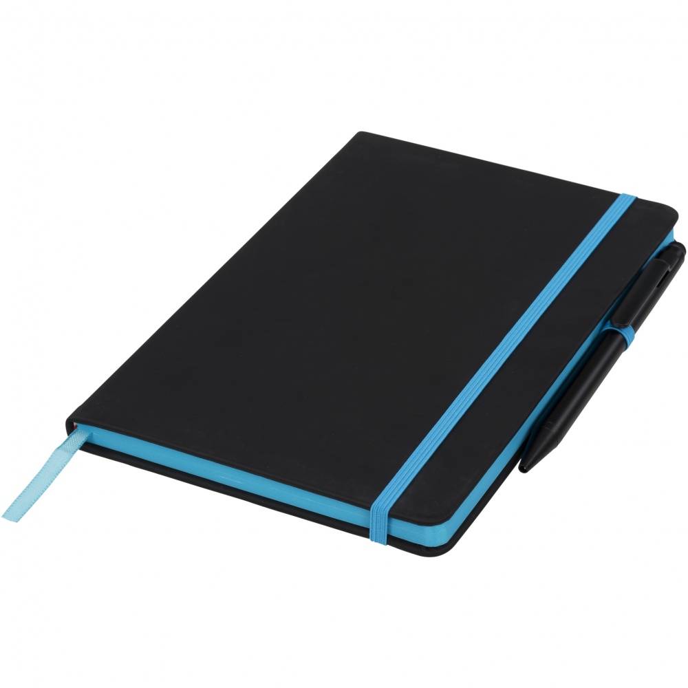 Logotrade promotional gift image of: Noir Edge medium notebook