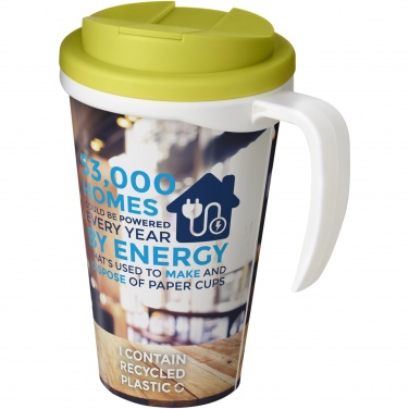 Logo trade promotional merchandise image of: Brite-Americano® Grande 350 ml mug with spill-proof lid
